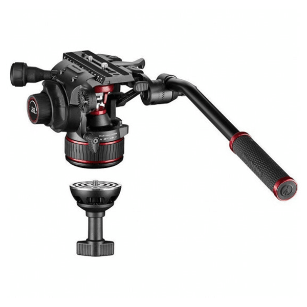 Manfrotto Nitrotech 608 & CF Twin Mid-Level Spreader - Image 2