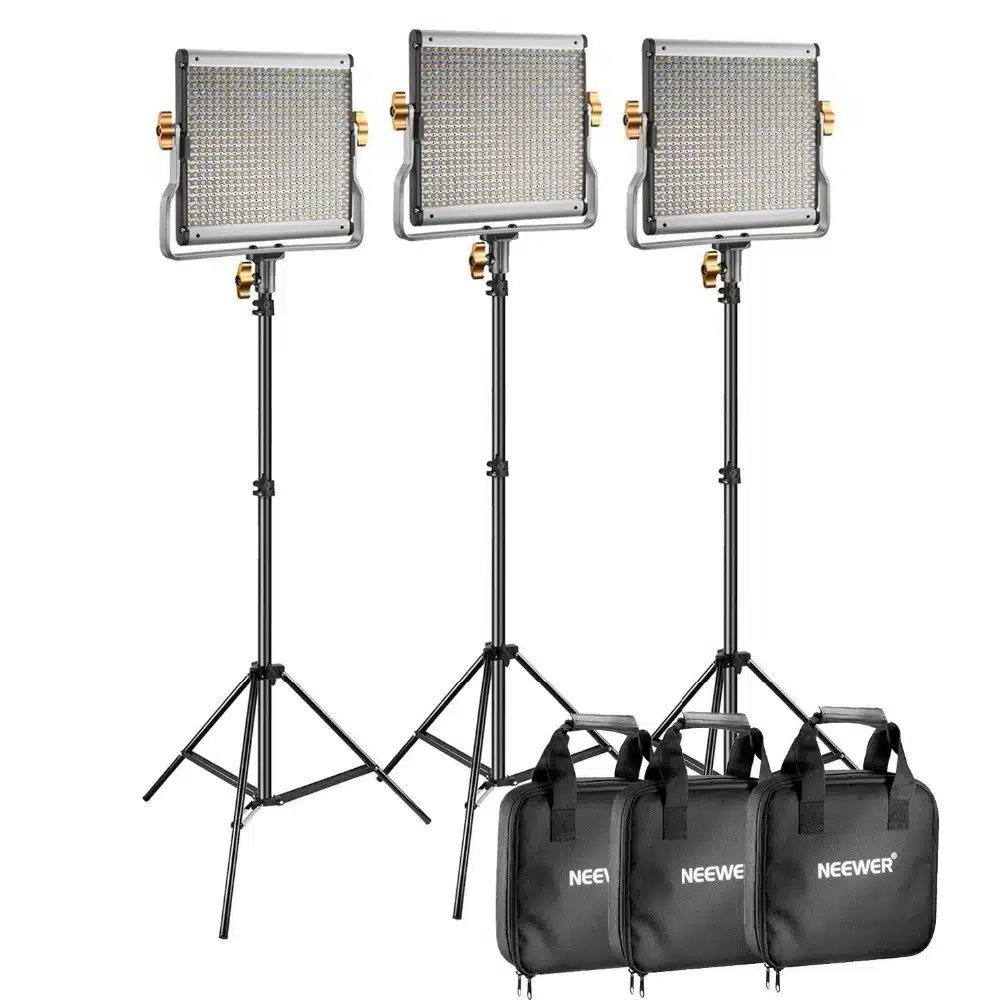Kit 3 paneles LED Neewer bicolor 480