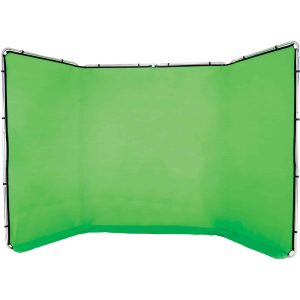 Fondo panorámico Chromakey verde 4×2,9m